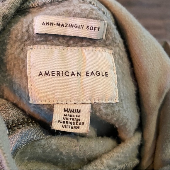 American Eagle hoodie ahh-mazingly soft pullover leopard print oversized fit - Picture 3 of 4